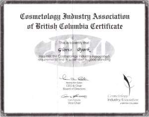 Cosmetology Certificate